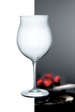 Premium Wine Glass, Lead Free Crystal Bormioli Rocco # 1 Barberesco - set of 4