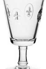 La Rochere Fleur De Lys Décor 8.5 Ounce Footed Wine Glass Set of 6