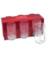 ARC International Luminarc Coca Cola Can Cooler Glass, 12-Ounce, Set of 6