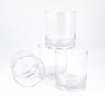 WineTanium Double Old Fashioned (DOF) 14oz Glass, Shatterproof, Reusable, Dishwasher Safe - Set of 4