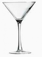 Arc International Arcoroc Specialty Martini Glass, 7-1/4-Ounce, Set of 12