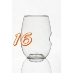 govino Stemless Shatterproof Wine Glasses - 16 Pack