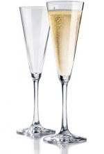 Libbey Vina Trumpet Champagne Flute, Set of 12