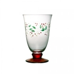 Pfaltzgraff Winterberry 14-Ounce Glass Water Goblets, Set of 4