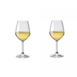 Bormioli Rocco Restaurant White Wine Glasses, Clear, Set of 2
