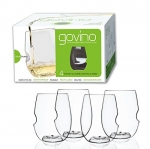 The govino® Dishwasher Safe Wine/Cocktail Glasses Flexible Shatterproof Recyclable, 12-ounce, Set of 4