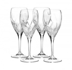 Mikasa Agena Crystal Wine Glass, 9-Ounce, Set of 4