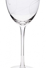 Noritake Platinum Wave Wine Glass, Clear, Set of 4