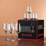Riedel 8-Piece Vinum Bordeaux and O Viognier Glassware Set