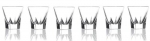 Lorenzo Fusion Collection Rcr Crystal Shot Glasses, Set of 6