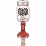 Carson Home Accents Original Rednek Wine Glass, 60 and Aged to Perfection