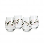 Pfaltzgraff Winterberry Stemless Wine Glasses (Set of 4)