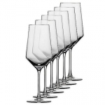 Schott Zwiesel Pure Bordeaux Goblet Wine Glasses - Set of 6, 23 Ounce Glasses