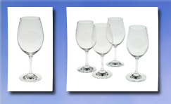 Riedel ouverture red wine glasses,