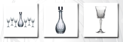 Lorren Home Trends rcr timeless wine set, 7-piece